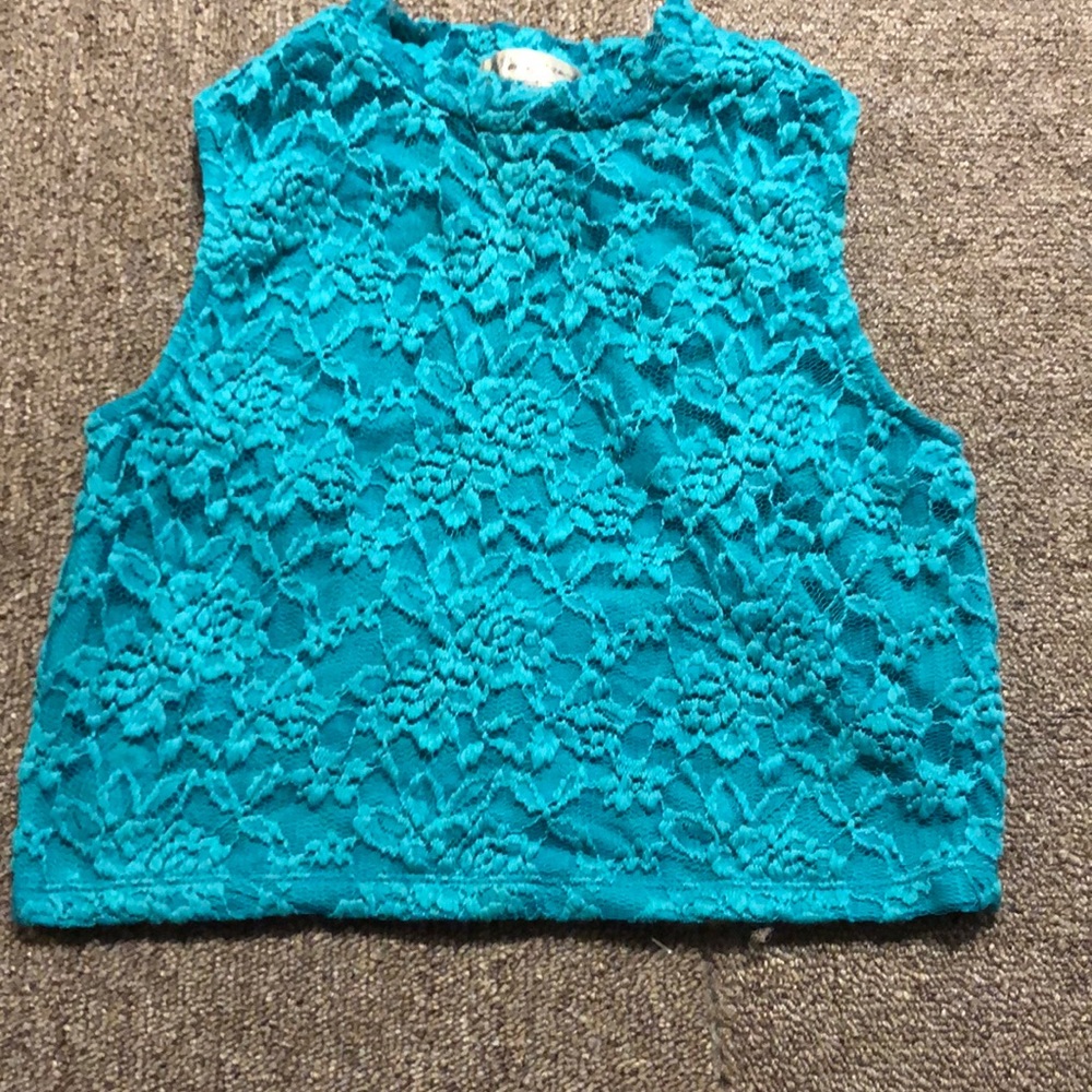 Turquoise Top